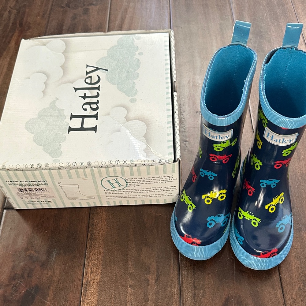 Hatley Kids Monster Truck Rain Boots